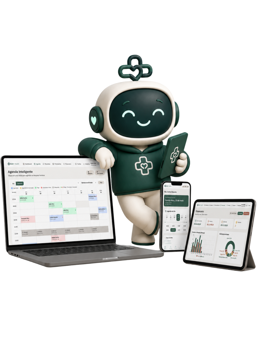 Elai — assistente de IA do ELO-Health