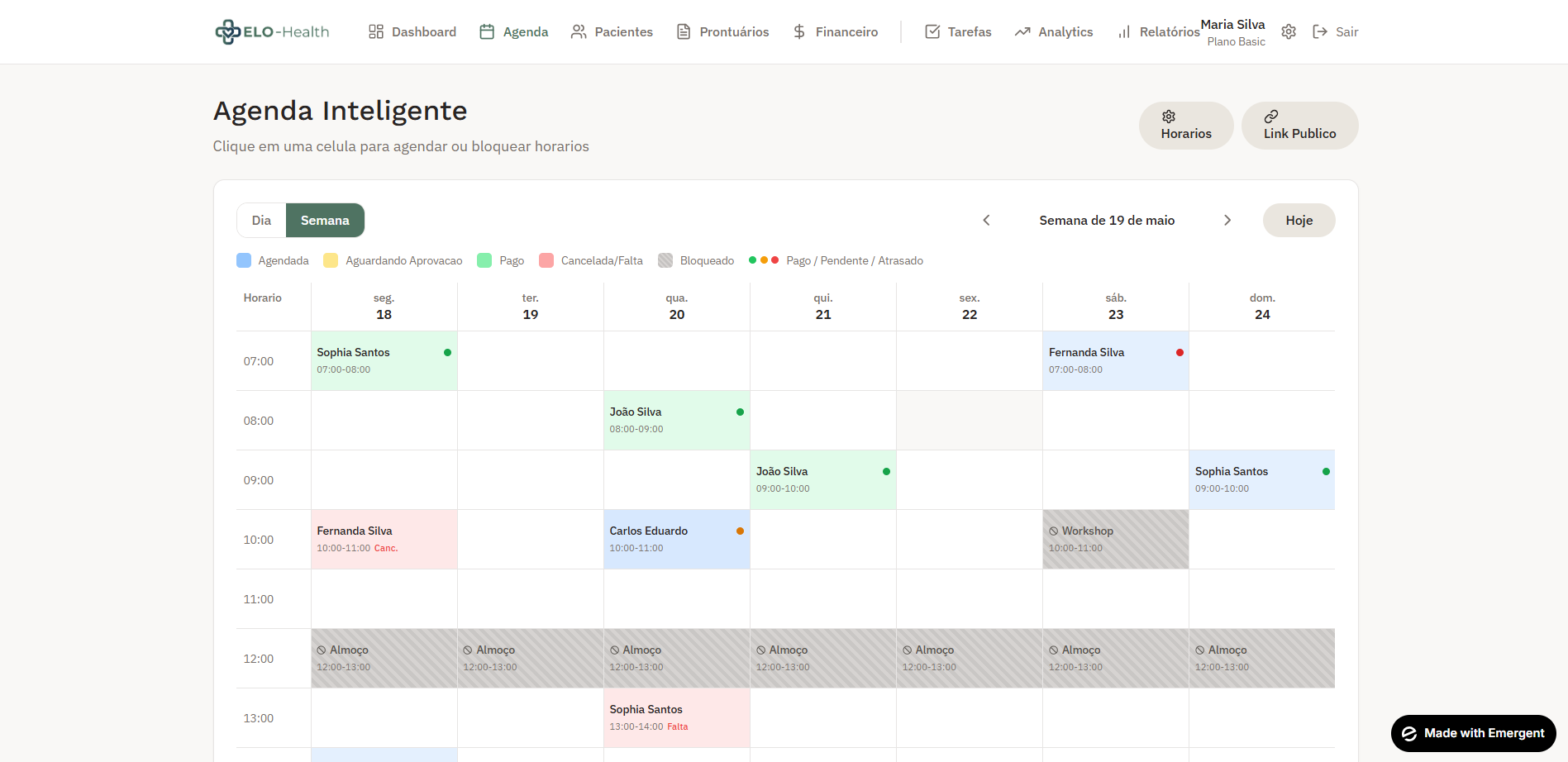 Mockup Agenda